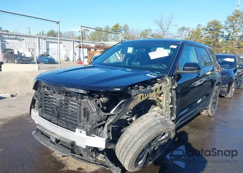 2022 Ford Explorer St из США, поврежденный, VIN 1FM5K8GC4NGA82467